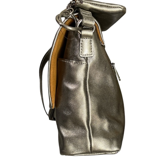 Patricia Nash Mili Leather Medium Flap Crossbody w/ Coin Pouch  0114 - Picture 5 of 13